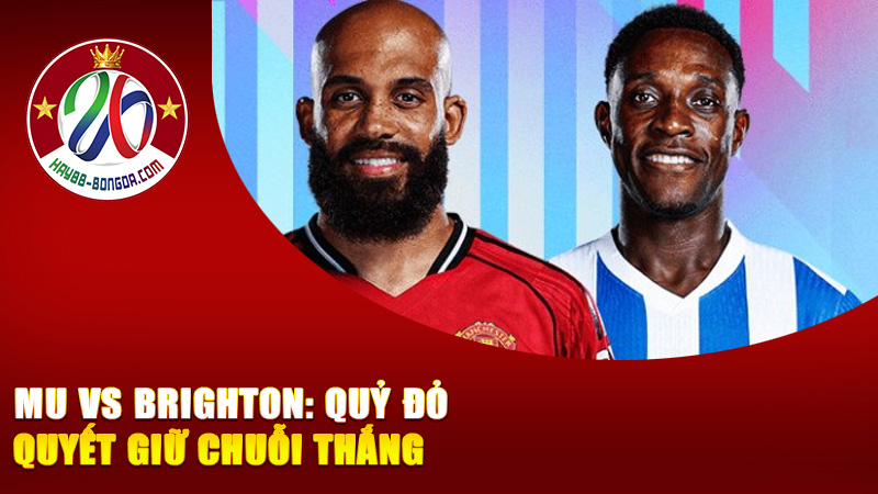 MU vs Brighton: Quỷ Đỏ Quyết Giữ Chuỗi Thắng – Cơn Bão Ngoại Hạng Sắp Nổ Tại Old Trafford