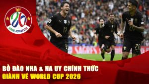 Bồ Đào Nha & Na Uy chính thức giành vé World Cup 2026 – Hai tấm vé gây náo động châu Âu.