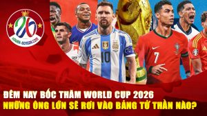 Đêm Nay Bốc Thăm World Cup 2026