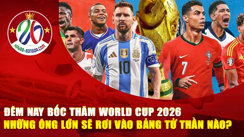 Đêm Nay Bốc Thăm World Cup 2026