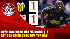 Rayo Vallecano Hòa Valencia
