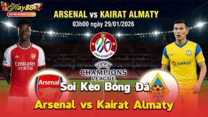 Arsenal vs Kairat Almaty