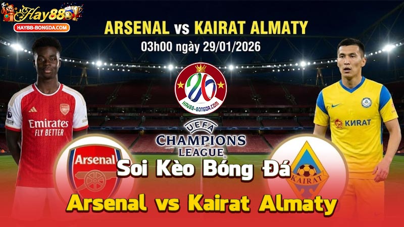 Arsenal vs Kairat Almaty