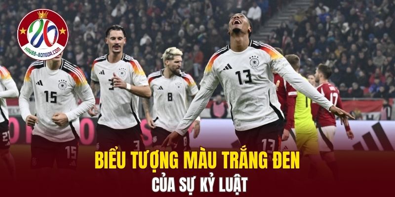 Biểu tượng màu trắng đen của sự kỷ luật