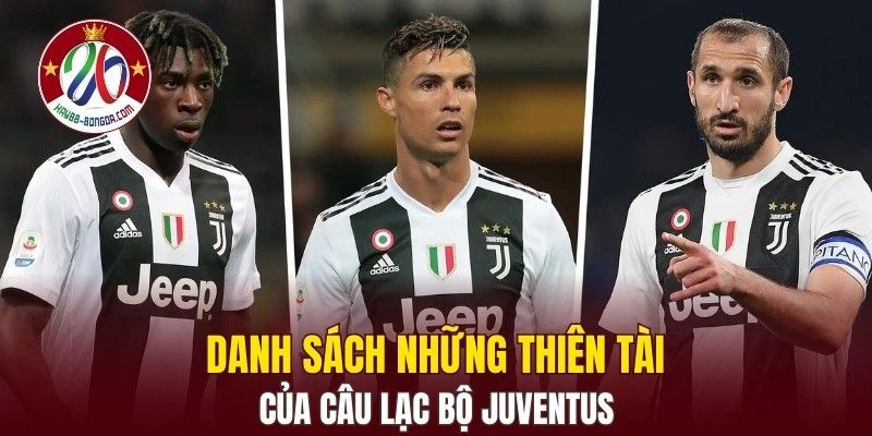 Danh sách những thiên tài của câu lạc bộ Juventus