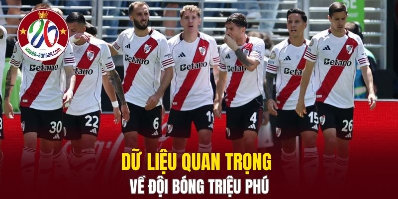 Dữ liệu quan trọng về đội bóng triệu phú