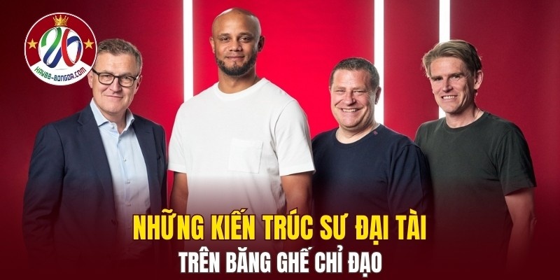 Những kiến trúc sư đại tài trên băng ghế chỉ đạo