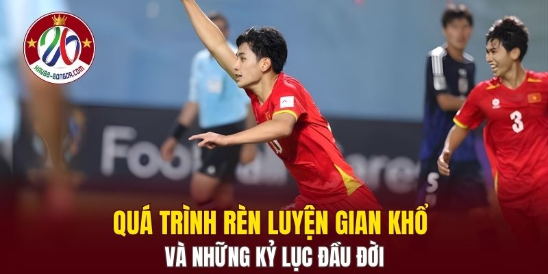 Quá trình rèn luyện gian khổ và những kỷ lục đầu đời